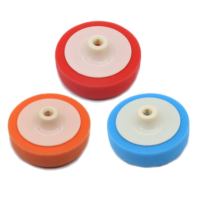 

3pcs M14 Foam Polishing Heads Diameter 150mm Super Soft Red Polishing Pads