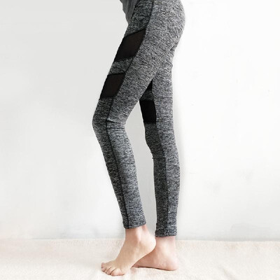 

Europe&the United States Amazon hot sale explosions Europe&the United States fitness pants second paragraph mesh stitching