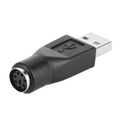 

2pcs PS2 Female to USB Male Adapter Converter Splitter Connector for PC