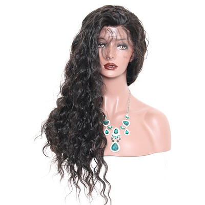 

Dolago Loose Wave Lace Front Human Hair Wigs For Women Long Lace Frontal Wig Glueless 130 Density Peruvian Natural Black