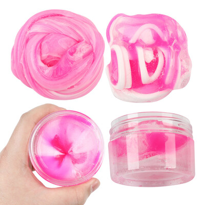 

Siaonvr Beautiful Color Mixing Cloud Slime Putty Scented Stress Kids Clay Toy BU