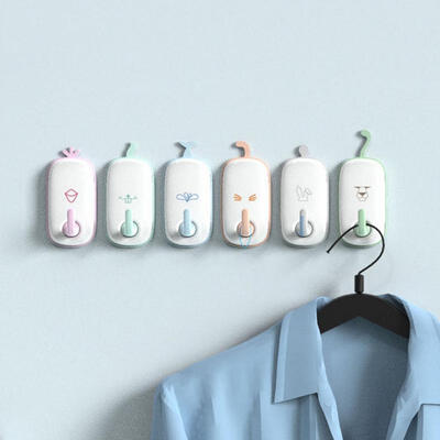 

Greensen 6Pcs Cartoon Animal Style Hook Hanger Decorative Hanging Hooks for Bathroom Kitchen