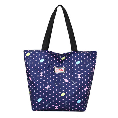 

Large bags of middle-aged&old womens bags large capacity printing single shoulder bags light stools mother bags canvas b
