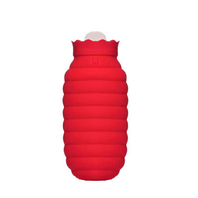 

620ml Microwave Heating Silicone Hot Water Bottle Hand Warmer Hot Water Bag
