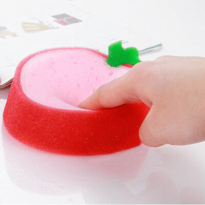 

Siaonvr Household Kitchen Fruit Sponge Efficient Clean Dish Cloth