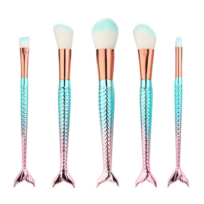 

〖Follure〗5PCS Make Up Foundation Eyebrow Eyeliner Blush Cosmetic Concealer Brushes