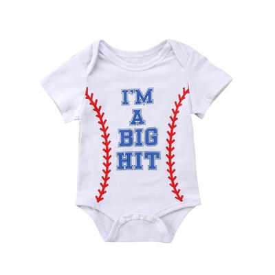 

Newborn Infant Baby Football Outfits Boy Girl Bodysuit Romper Jumpsuit Clothes