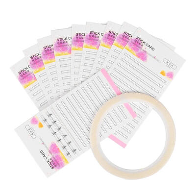 

Makeup Eyelash Extension Storage Card Fans Volume Lash 2mm Sticky Strip