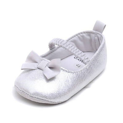 

Fashion Baby Girl Breathable Anti-Slip Princess Shoes With Bowknot Casual Toddler Soft Soled First Walkers Baby Shoes 2019 New