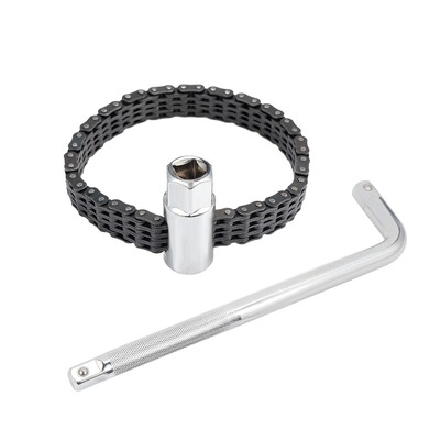 

Key Chain Oil Filter Wrench with Bent Rod for Cars Light Trucks