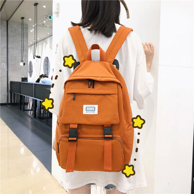 

Ins bag female Korean high school students Joker large capacity Mori ancient computer bag backpack