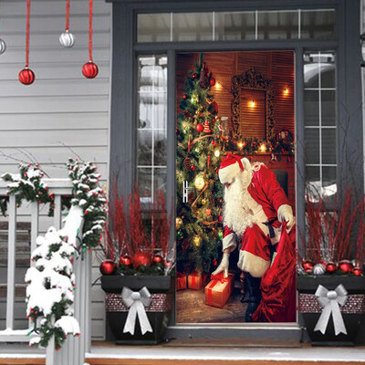 

〖Follure〗Merry Christmas Wall Art Removable Home Window Wall Stickers Decal Party Decor