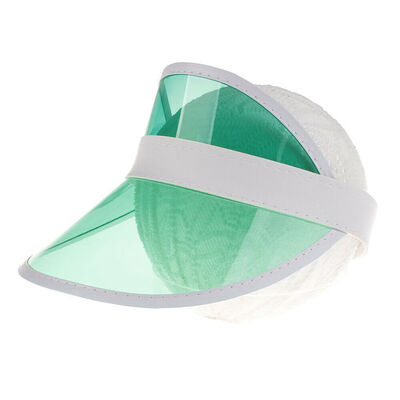 

Kids Boy Girl Plastic Sun Visor Anti-UV Cap Summer Clear Sunscreen Cap Sunhat