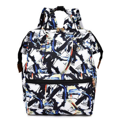 

Printing Travel Backpacks Women Men Knapsack School Bags Large Rucksack