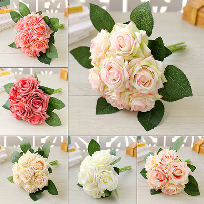 

Hand-held Bridal Bouquet Wedding Bridesmaid Party Rose Peony Holding Flowers Lot