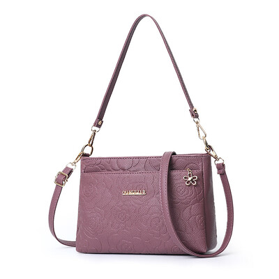 

2018 new Korean fashion trend handbags Messenger bag simple PU leather shoulder diagonal bag