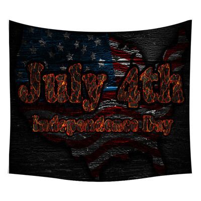 

Gobestart Independence Day Print Home Tapestry Wall Hanging Wall Decoration