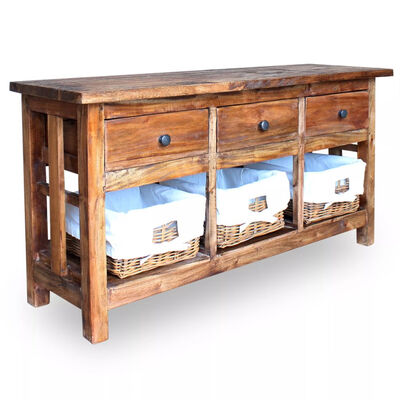 

Sideboard Solid Reclaimed Wood 394"x118"x197