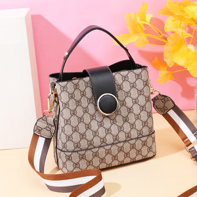 

Summer ladiesbags simple bucket bag spring fashion single shoulder slanting bag