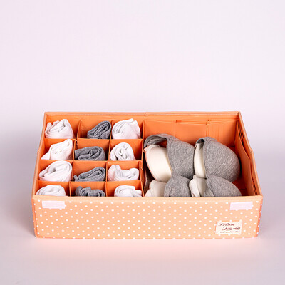 

Western SIVIN 24 Starlight Blue Storage Box Underwear Panties Socks Storage Box Drawer Separated Storage Box