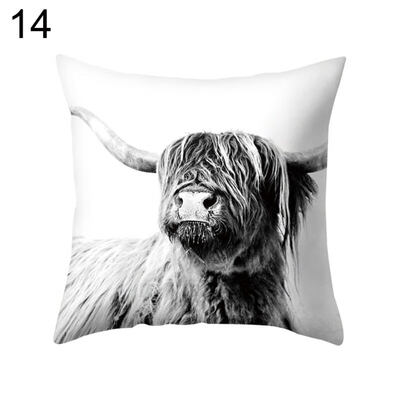 

Lovely Dog Elephant Animal Throw Pillow Case Cushion Cover Sofa Bedding Articles