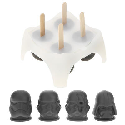 

4 Grids 3D Character Head Silicone Ice Cube Mold Wine Chocolate Maker Mould