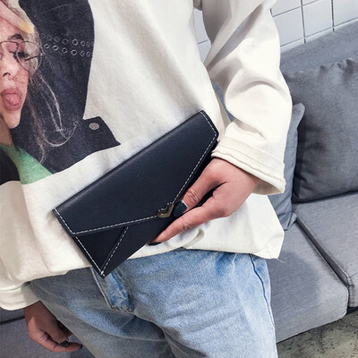 

Tailored Women Fashion Love Decoration Hasp Long Wallet Card Holder Billfold Purse BK