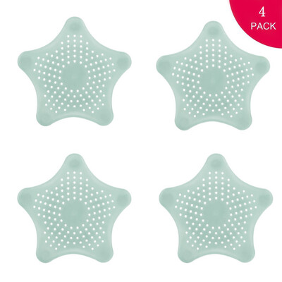 

〖Follure〗New Cute Home Living Floor Hair Stopper Bath Catcher Sink Strainer Green