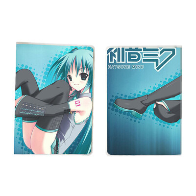 

Hatsune Miku Anime Series Notebook Creative Portable Hardcover Version 128 Pages Notebook School Supplies