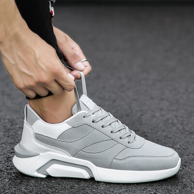 

2019 new autumn sports&leisure running mens shoes Korean version of the trend of wild tide shoes thick bottom mens shoes