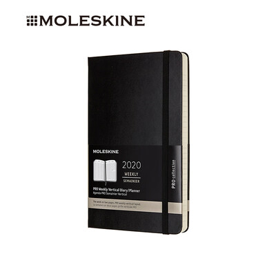 

MOLESKINE 2020 12 months Hard Face Business Black Weekly Notepad Schedule Handbook Large Large A4 Black - Large Business Vertical Week Book 9360