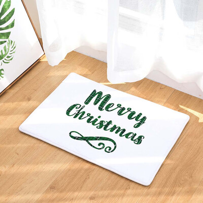 

〖Follure〗Christmas Home Non Slip Door Floor Mats Hall Rugs Kitchen Bathroom Carpet Decor