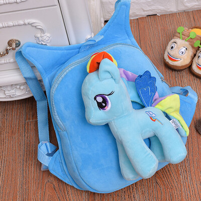 

Cute MY LITTLE PONY Soft Plush Toy Bag backpack