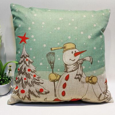 

Siaonvr Merry Christmas Decoration Festival Pillow Case Cushion Cover