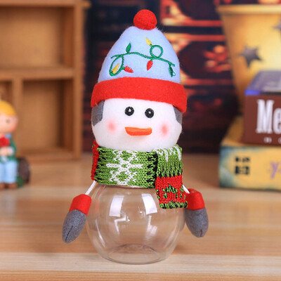 

Kids Christmas Gift Bags Candy Jar Santa Storage Bottle Sweet Xmas Bag And Boxes