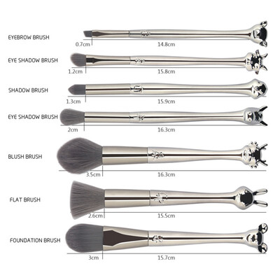 

Brushes for makeup brushes set professional with natural hair make up brushes with bag high quality Powder Brush