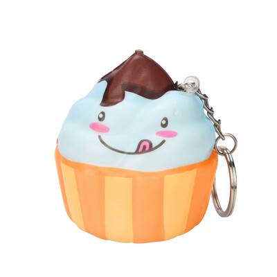 

Tailored Cute Ice Cream Stress Reliever Keychain Scented Slow Rising Toy