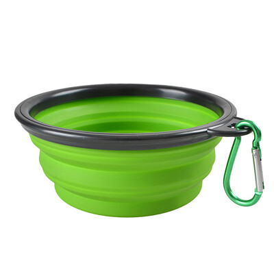 

Portable Silicone Collapsible Pet Bowl