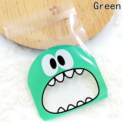 

100pcs 7cm&10 cm Cookie Biscuit Bag Self-adhesive Candy Packaging Gift