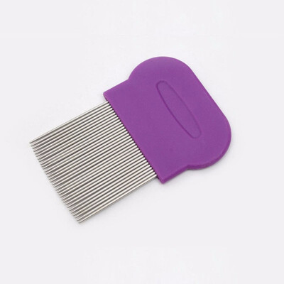 

Lice & Nit Comb-- Metal Comb with Ergonomic Handle