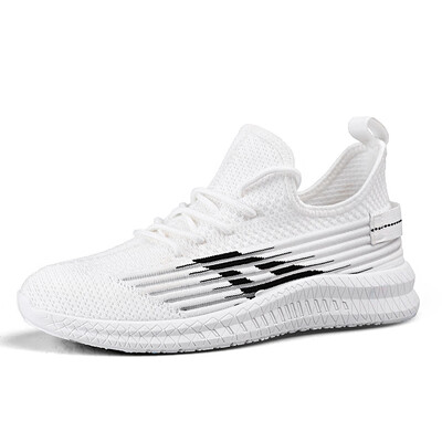 

Mens shoes fashion trend breathable green mesh tide shoes white mesh sports shoes
