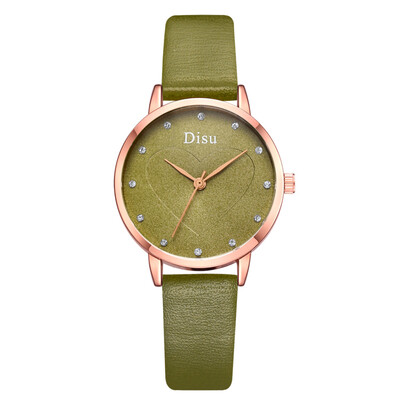 

Quartz watch 2019 new pu strap simple watch trend temperament ladies watch