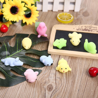 

Siaonvr 30PC Mini Animals Squeeze Funny Toy Soft Stress And Anxiety Relief Toys Decor