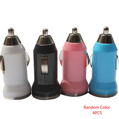 

4PCS 12-24V USB Car Cigarette Lighter Charger 1 Ports 5V Output Mini Portable Auto USB Travel Charger