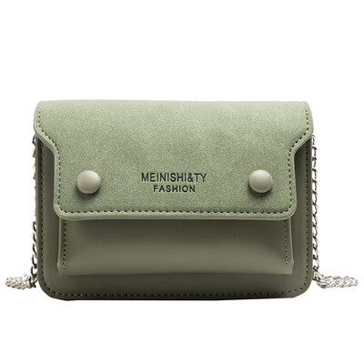 

Female bag 2019 new European&American fashion print contrast color lock small square bag wild single shoulder chain Messenger bag female