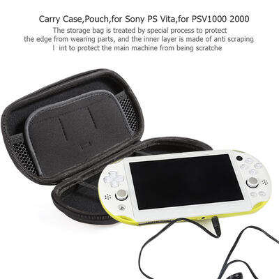 

Black Hard Case Protective Carry Cover Bag Pouch for Sony PS Vita PSV 1000