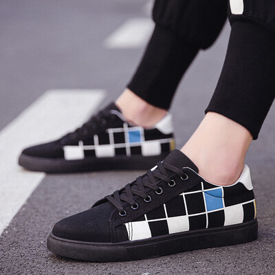 

Summer breathable social semi-support shoes mens canvas shoes shell head pattern pedal lazy shoes new style