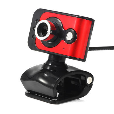 

20MP USB 20 HD Webcam Camera 3 LED WebCam Built-in MIC for PC Laptop