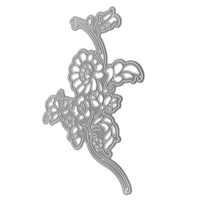 

Metal Cirrus Flower Cutting Dies Stencils Scrapbooking Album Card DIY Craft