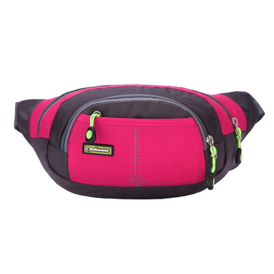 

Fashion Unisex Leisure Waist Bag Outdoor Sports Multi-Function Waterproof Pockets Mobile Phone Bag Messenger Chest Bag